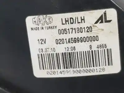 Gebrauchtes Autoersatzteil heckleuchte links stossstange zum alfa romeo mito (955_) 1.4 multiair (955axn1b) oem-iam-referenzen 517180120