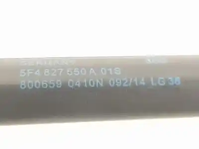 Second-hand car spare part tailgate gas strut for seat leon (5f1) 1.6 tdi oem iam references 5f4827550a