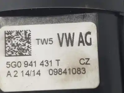 Second-hand car spare part headlights switch for seat leon (5f1) 1.6 tdi oem iam references 5g0941431t