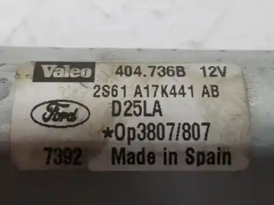 Автозапчасти б/у мотор заднего стеклоочистителя за ford fusion (ju_) 1.6 ссылки oem iam 1422314  2s61a17k441ab