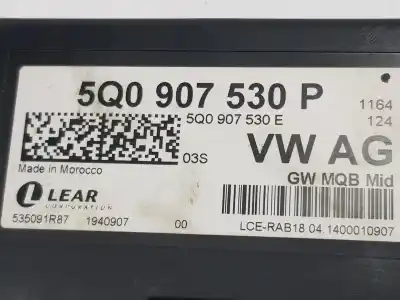 Автозапчасти б/у электронный модуль за seat leon (5f1) reference ссылки oem iam 5q0907530p  5q0907530p