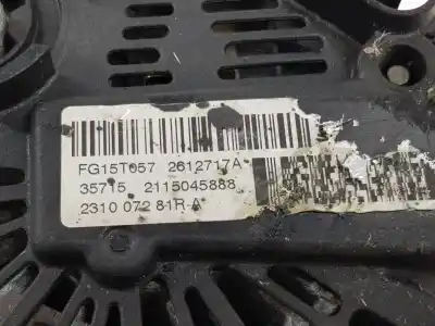 Автозапчасти б/у генератор за dacia duster (hs_) 1.5 dci (hsaj) ссылки oem iam 231007239r  
