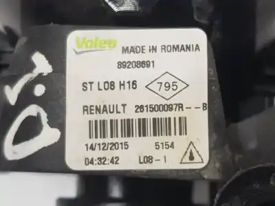 Автозапчасти б/у левая противотуманная фара за dacia duster (hs_) 1.5 dci (hsaj) ссылки oem iam 261500097r