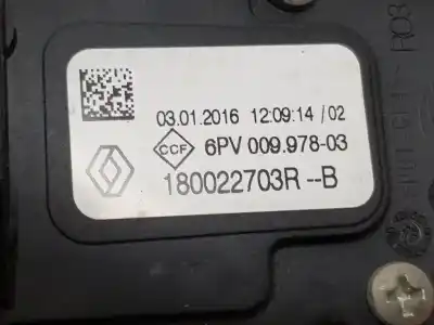 Автозапчасти б/у педальный потенциометр за dacia duster (hs_) 1.5 dci (hsaj) ссылки oem iam 180022703r  180022703r