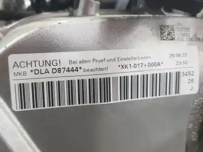 Second-hand car spare part complete engine for audi a1 sportback (gba) dlaa oem iam references dlaa  05c100031m