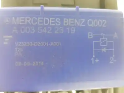 Second-hand car spare part fuse box unit for clase c clase a 2.1 cdi oem iam references a0035422319  a0035422319