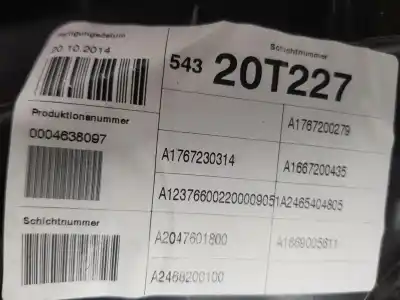 Автозапчастина б/у регулятор переднього правого скла для clase c clase a 2.1 cdi посилання на oem iam a1767200279  a1767200279