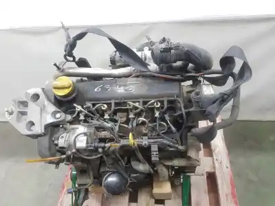 Peça sobressalente para automóvel em segunda mão motor explodido por renault kangoo (f/kc0) 1.5 dci diesel referências oem iam k9k700 7701473118 