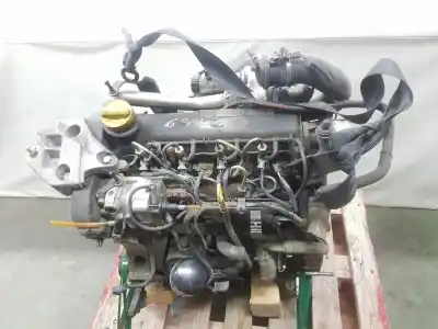 Peça sobressalente para automóvel em segunda mão motor explodido por renault kangoo (f/kc0) 1.5 dci diesel referências oem iam k9k700 7701473118 