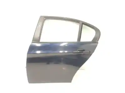 Recambio de automóvil de segunda mano de PUERTA TRASERA IZQUIERDA para BMW SERIE 3 BERLINA  referencias OEM IAM 41007203647 41007203647 AZUL OSCURO A35 