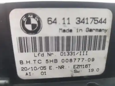 Second-hand car spare part climate control for bmw x3 (e83) 2.0 d oem iam references 64113417544  3417544