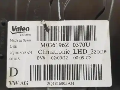 Peça sobressalente para automóvel em segunda mão motor de sofagem por audi a1 sportback (gba) dlaa referências oem iam 2q1820007b  2q1820353