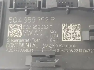 Second-hand car spare part electronic module for audi a1 sportback (gba) dlaa oem iam references 5q4959392p  5q4959392p