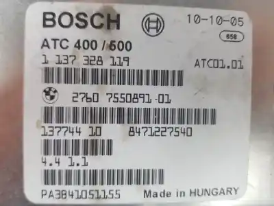 Second-hand car spare part electronic module for bmw x3 (e83) 2.0 d oem iam references 27607550891  7550891