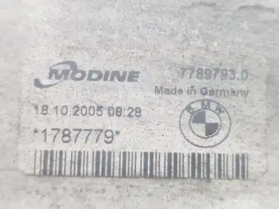 Pezzo di ricambio per auto di seconda mano intercooler per bmw x3 (e83) 2.0 d riferimenti oem iam 17517789793  7789793