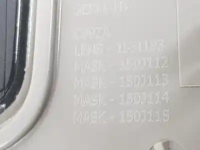 Pezzo di ricambio per auto di seconda mano luce interna per volvo xc60 2.0 d riferimenti oem iam 39826642  39826642