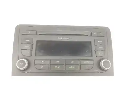 Peça sobressalente para automóvel em segunda mão sistema de áudio / rádio cd por audi a3 (8p1) 1.8 tfsi referências oem iam 8p0035186g