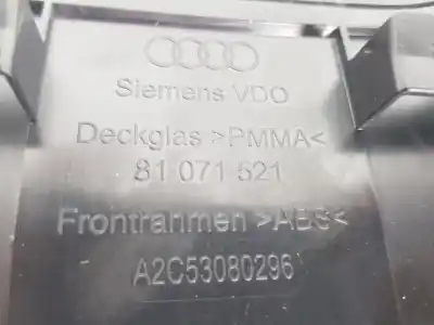Peça sobressalente para automóvel em segunda mão quadrante por audi a3 (8p1) 1.8 tfsi referências oem iam 8p0920931fx  8p0920931fx