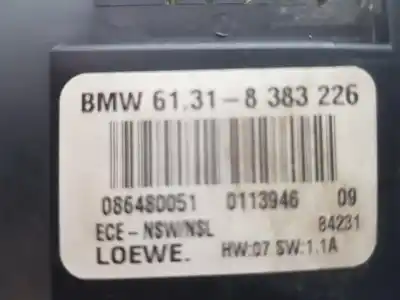 Second-hand car spare part headlights switch for bmw 3 (e46) 320 d oem iam references 61318383226  61319133015