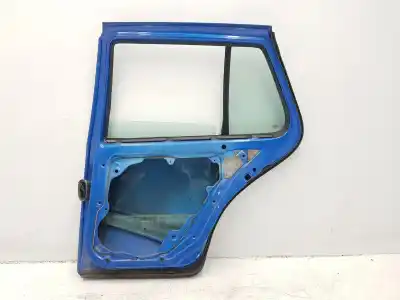 Recambio de automóvil de segunda mano de puerta trasera derecha para volkswagen golf iv berlina (1j1) 1.9 tdi referencias oem iam 1j6833056f 1j6833056f color azul w5y 