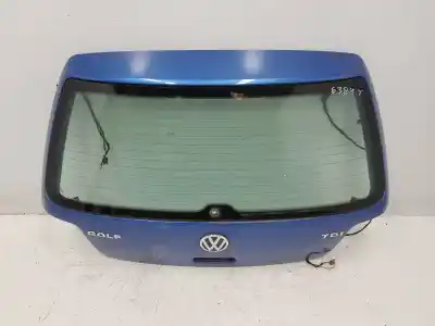 Second-hand car spare part TAILGATE for VOLKSWAGEN GOLF IV BERLINA (1J1)  OEM IAM references 1J6827025G 1J6827025G COLOR AZUL W5Y 