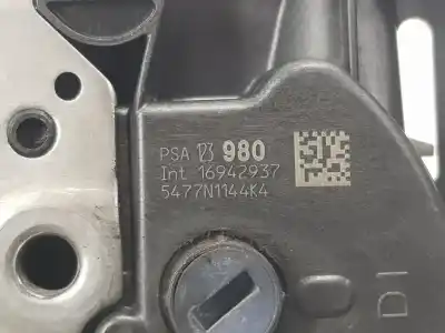 Автозапчасти б/у замок передней правой двери за citroen c3 (s desde 09/2009) 1.2 12v ссылки oem iam 9812398080  9812398080