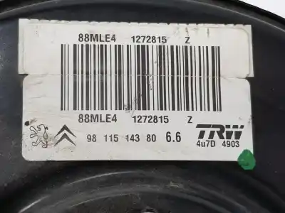 Автозапчастина б/у гальмівний серво для citroen c3 (s desde 09/2009) 1.2 12v посилання на oem iam 1609894980  1609894980