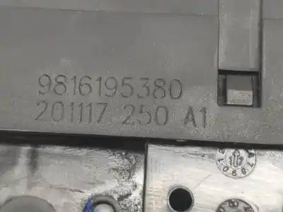 Автозапчасти б/у замок багажника/ворот за citroen c3 (s desde 09/2009) 1.2 12v ссылки oem iam 9816195380  9816195380