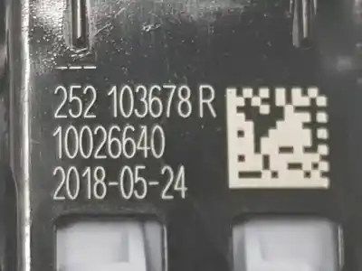 Second-hand car spare part switch for renault captur 1.2 tce energy oem iam references 252103678r  252103678r