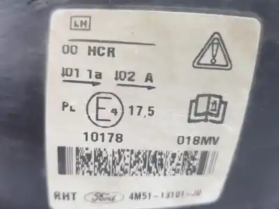 Автозапчасти б/у левая фара за ford focus ii sedán (db_, fch, dh) 1.8 tdci ссылки oem iam 1481000  4m5113101jd