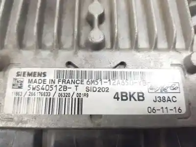 Pezzo di ricambio per auto di seconda mano centralina motore per ford focus ii sedán (db_, fch, dh) 1.8 tdci riferimenti oem iam 6m5112650yb  6m5112650yb
