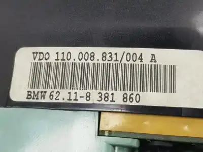 Second-hand car spare part dashboard for bmw serie 3 compacto (e36) 1.8 16v cat oem iam references 62116903033  6903033