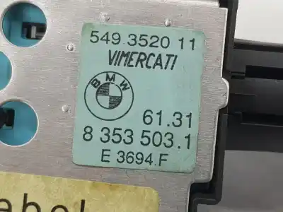 Second-hand car spare part headlights switch for bmw serie 3 compacto (e36) 1.8 16v cat oem iam references 61318353503  8353503