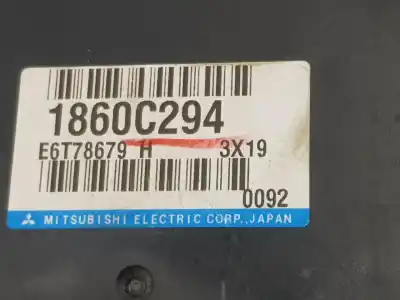 Автозапчастина б/у ебу контролер двигуна для mitsubishi asx (ga0w) 1.6 cat посилання на oem iam 1860c294  1860c294