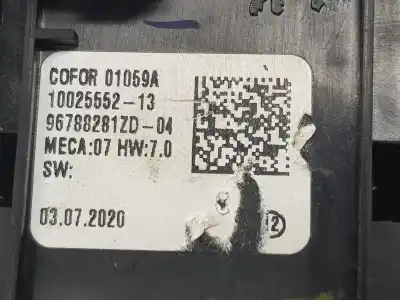 Автозапчасти б/у выключатель левого переднего окна за citroen c4 picasso ii 1.6 bluehdi 120 ссылки oem iam 96788281zd  96788281zd