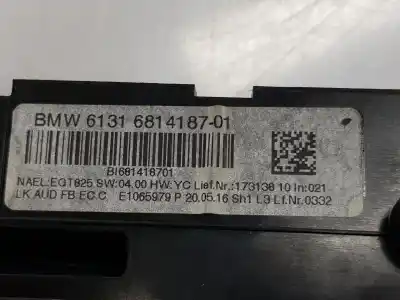 Peça sobressalente para automóvel em segunda mão comandos de alavanca por bmw serie 4 gran coupe 3.0 turbodiesel referências oem iam 61316814187 6814187 