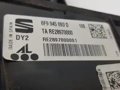 Автозапчасти б/у внутренний левый задний фонарь за seat arona 1.0 tsi ссылки oem iam 6f9945093d  6f9945093d