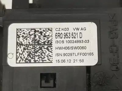 Recambio de automóvil de segunda mano de mandos volante para seat ibiza sc (6j1) 1.2 12v referencias oem iam 6r0953521d 6r0953507d 