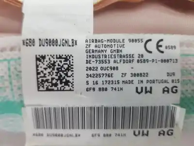 Автозапчасти б/у подушка безопасности передняя левая шторка безопасности за seat arona 1.0 tsi ссылки oem iam 6f9880741h  6f9880741j