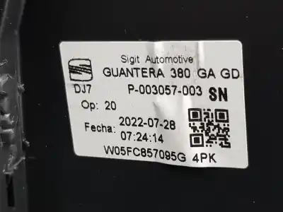 Автозапчастина б/у бардачок для cupra formentor dpca посилання на oem iam 5fc857095g  5fc857563a
