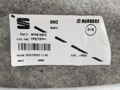 Автозапчастина б/у крок колеса для cupra formentor dpca посилання на oem iam 5ff810972  5ff810972