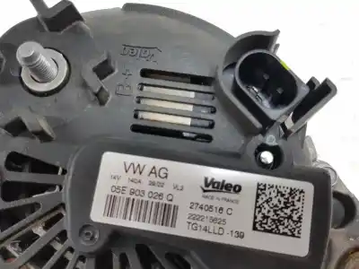 Second-hand car spare part alternator for cupra formentor dpca oem iam references 05e903026q  05e903026q