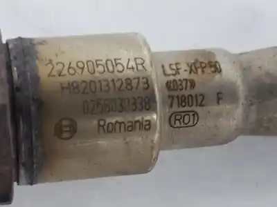 Peça sobressalente para automóvel em segunda mão sonda lambda por renault clio iv 1.2 tce energy referências oem iam 226905054r  226905054r