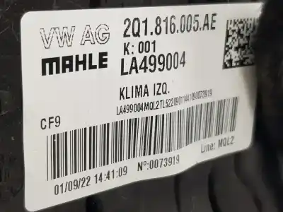 Автозапчастина б/у повне нормальне опалення для seat arona 1.0 tsi посилання на oem iam 2q1820007a  2q0820353a
