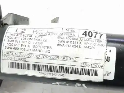 Автозапчастина б/у амортизатор передній лівий для cupra formentor dpca посилання на oem iam 5wa413024d  5wa413024d
