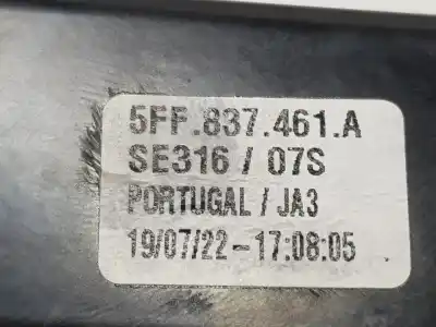 Автозапчасти б/у регулятор стекла переднего левого за cupra formentor dpca ссылки oem iam 5ff837461a  5ff837461a