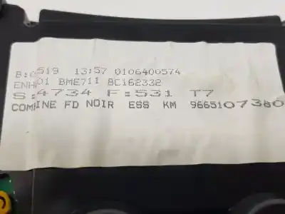 Peça sobressalente para automóvel em segunda mão quadrante por peugeot 308 i (4a_, 4c_) 1.6 16v referências oem iam 610334  9665107380