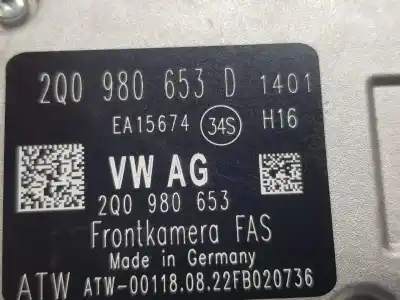 Second-hand car spare part electronic module for seat arona 1.0 tsi oem iam references 2q0980653d  2q0980653d