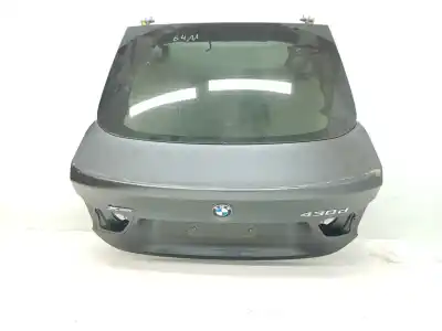 Recambio de automóvil de segunda mano de PORTON TRASERO para BMW SERIE 4 GRAN COUPE  referencias OEM IAM 41007347927 7347927 COLOR GRIS OSCURO B39 