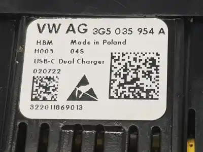 Second-hand car spare part electronic module for cupra formentor dpca oem iam references 3g5035954a  3g5035954a